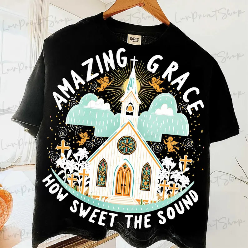 Preorder - Sunday Praise (10|12) - Amazing Grace Tee
