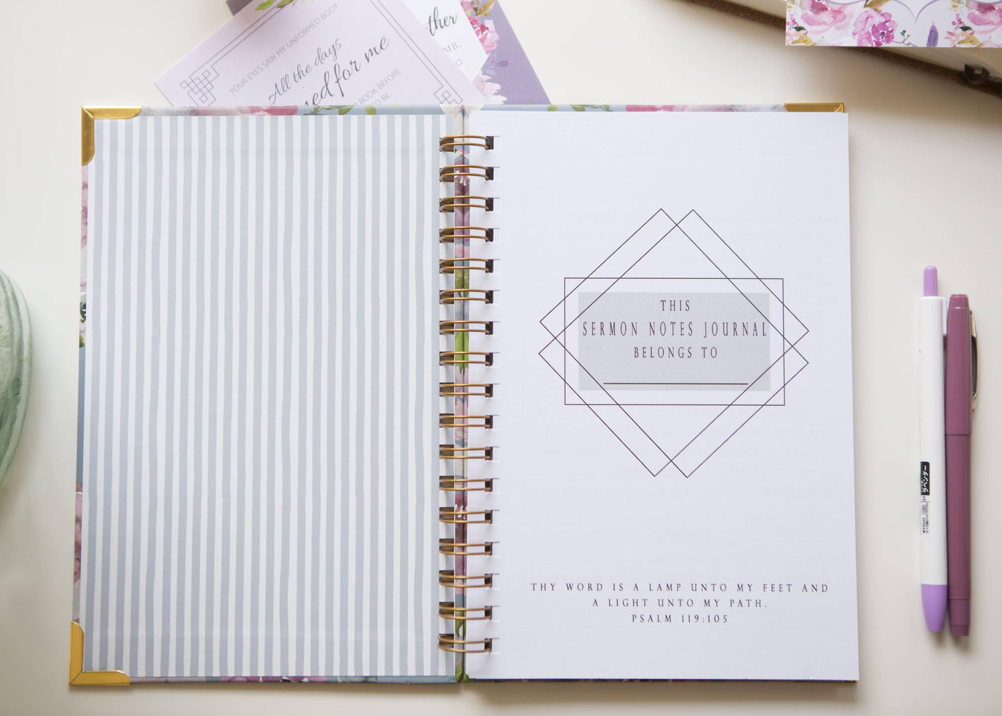 Sermon Notebook | Sermon Notes Journal