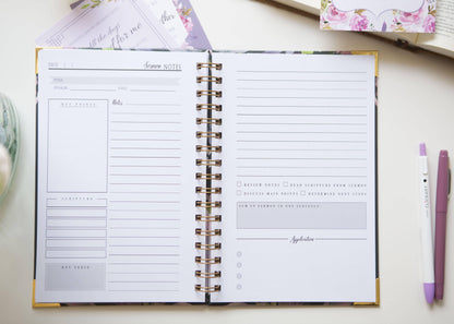 Sermon Notebook | Sermon Notes Journal