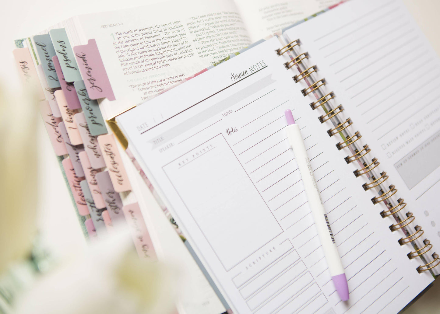 Sermon Notebook | Sermon Notes Journal